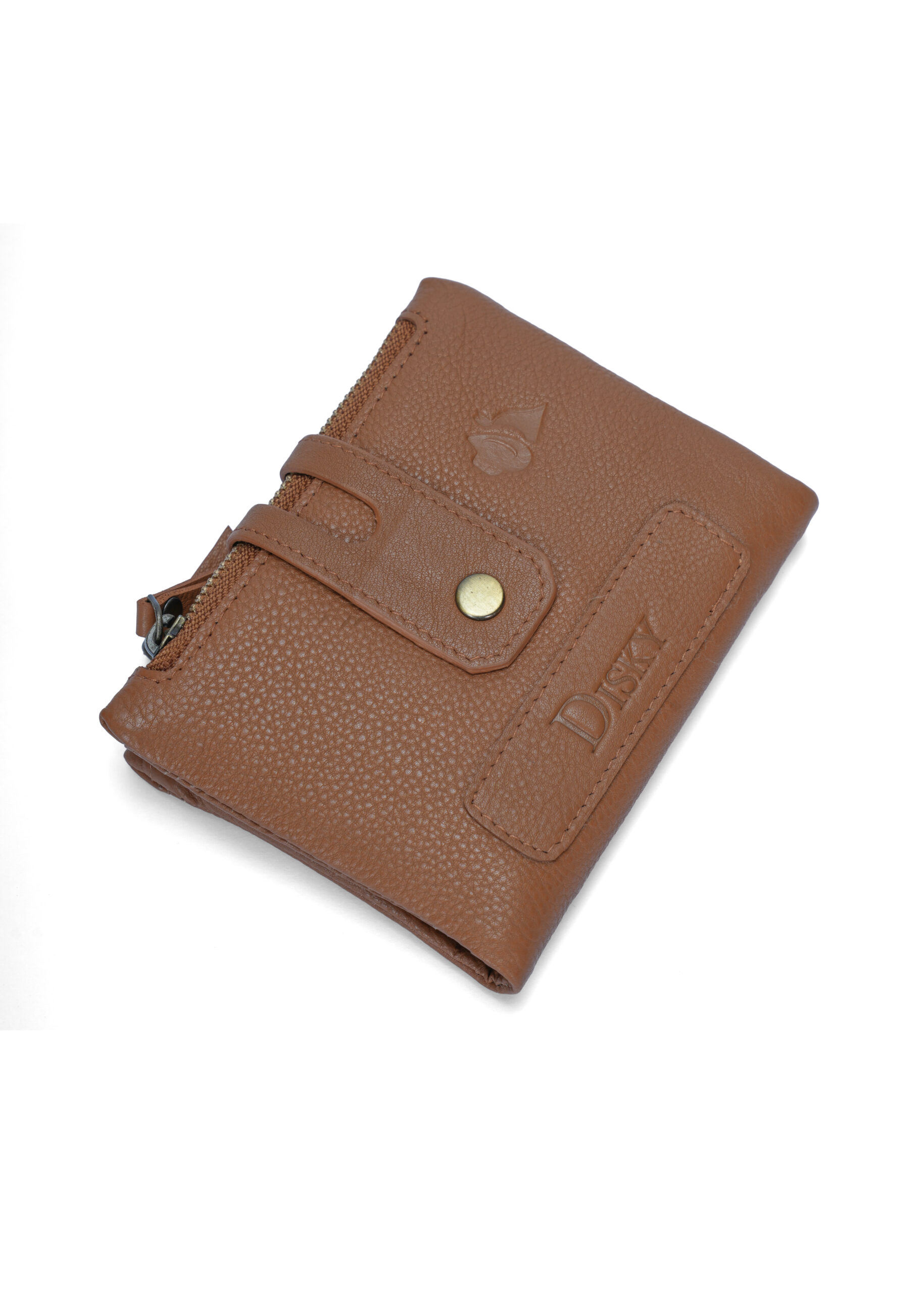 Disky Premium Leather Unisex Wallet - Image 7