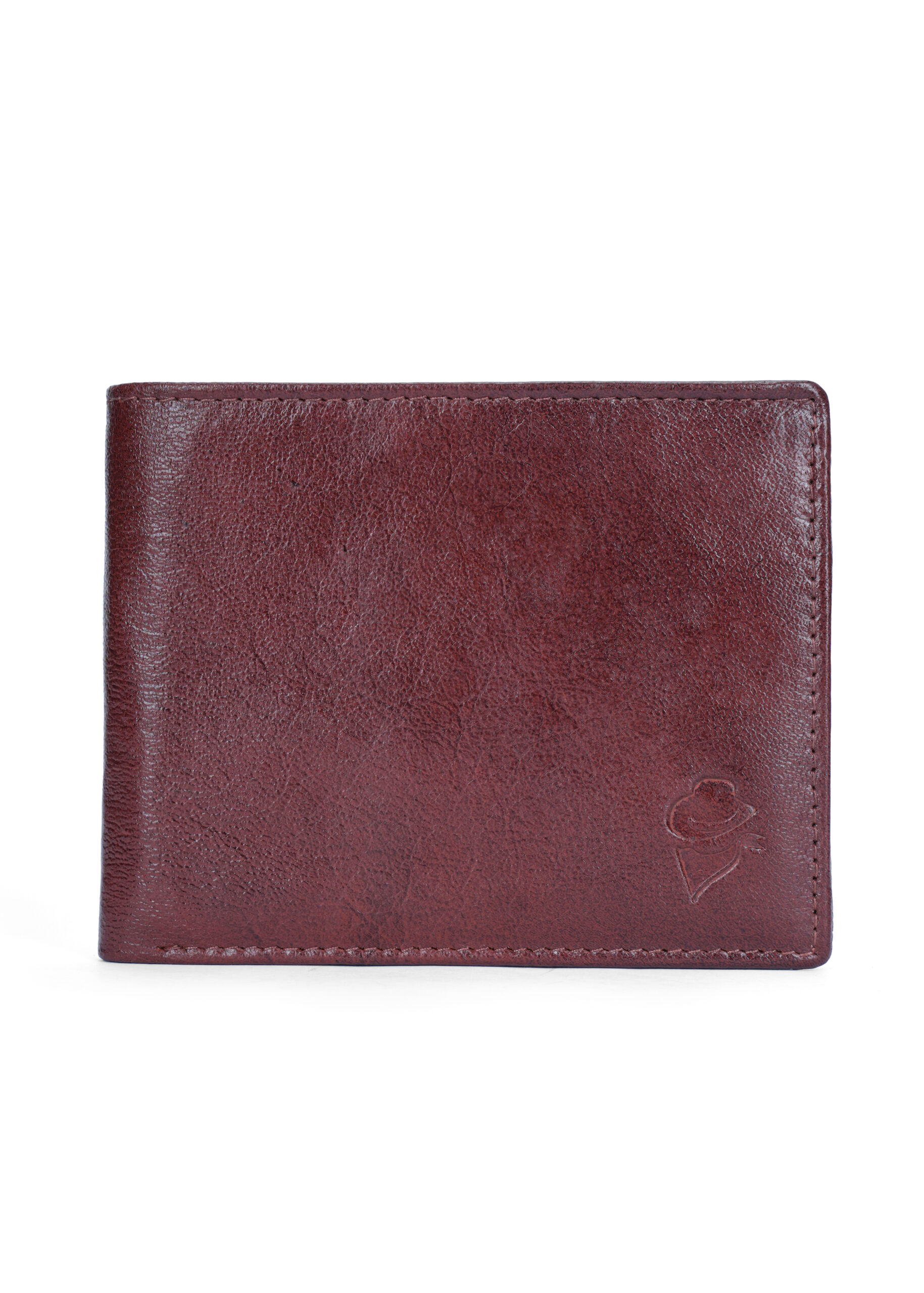 Disky Premium Leather two-Fold Wallet - Brown - Image 7