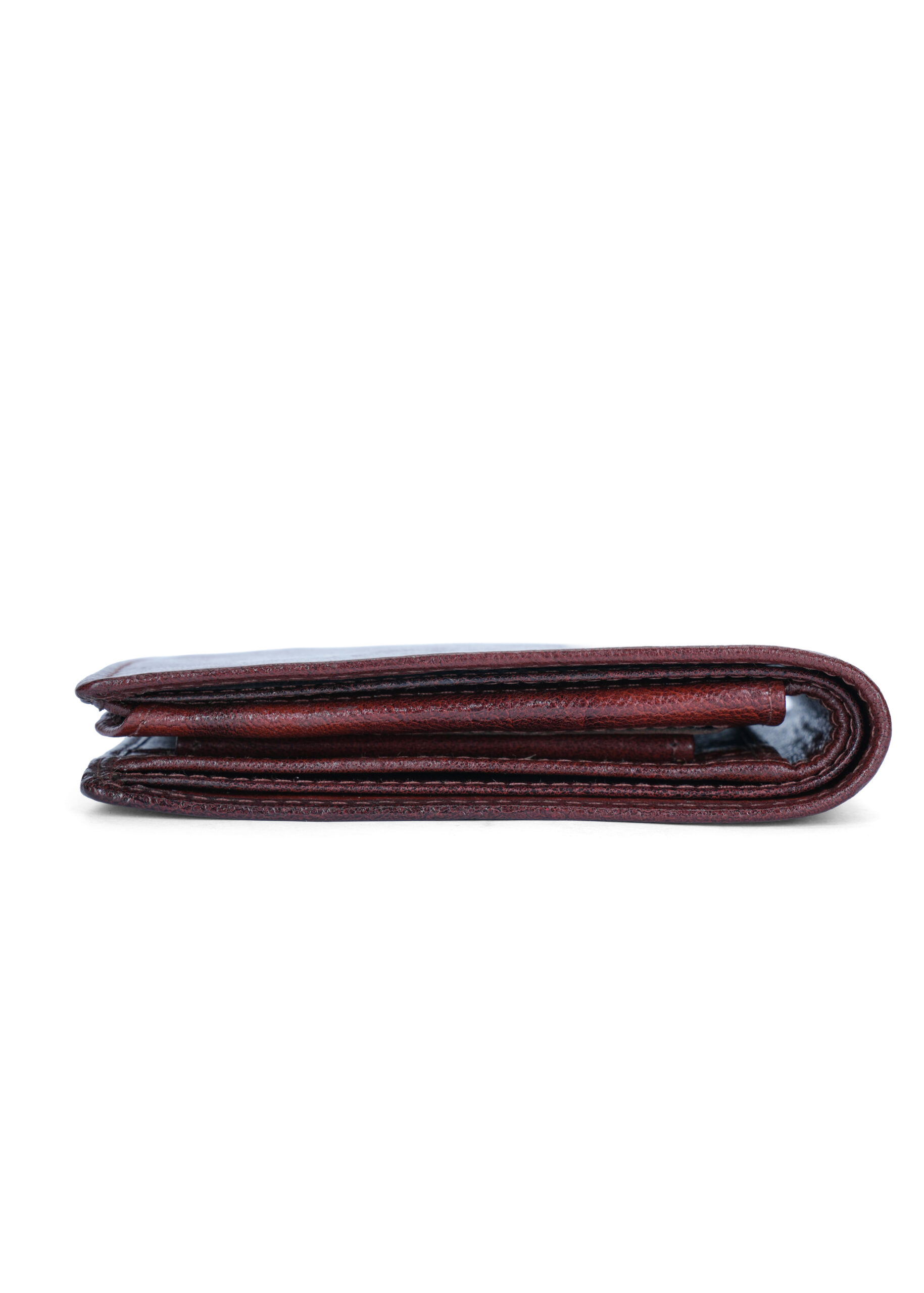 Disky Premium Leather two-Fold Wallet - Brown - Image 5