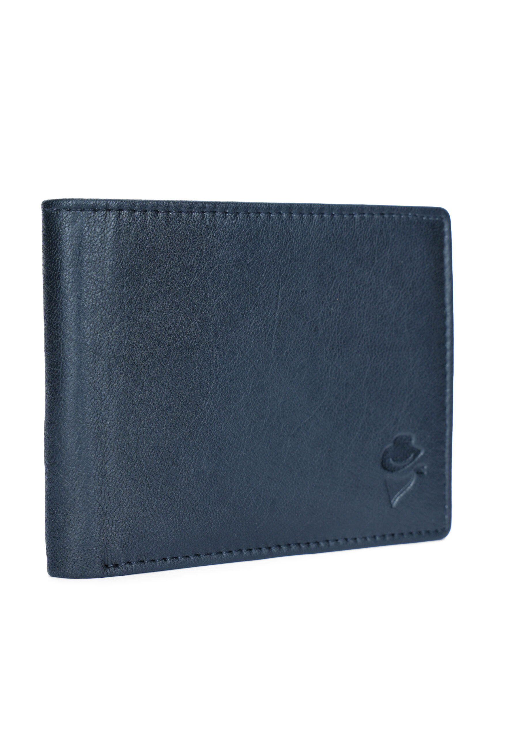 Disky Premium Leather two-Fold Wallet - Black - Image 4